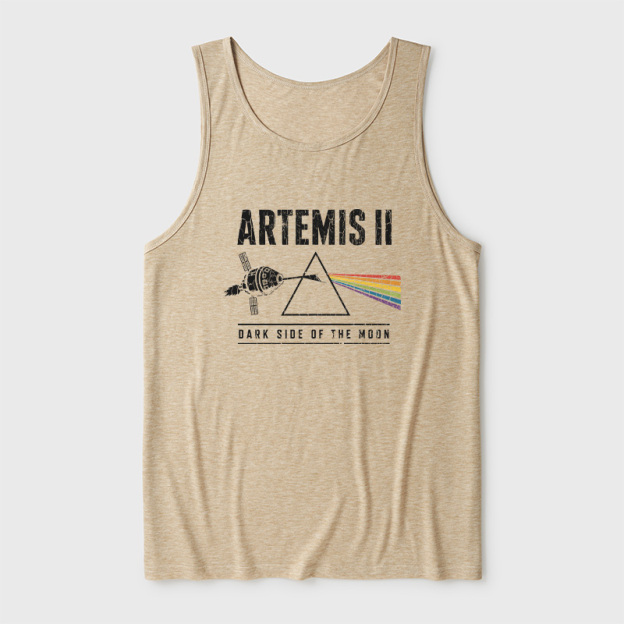 Dark Side Of The Moon Ultra Soft Heather Tank