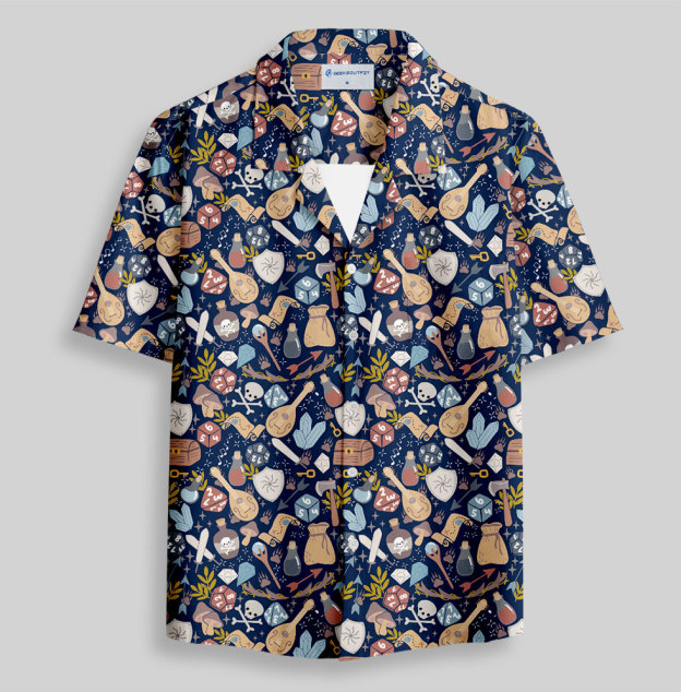 Questing Gear Button Up Pocket Shirt