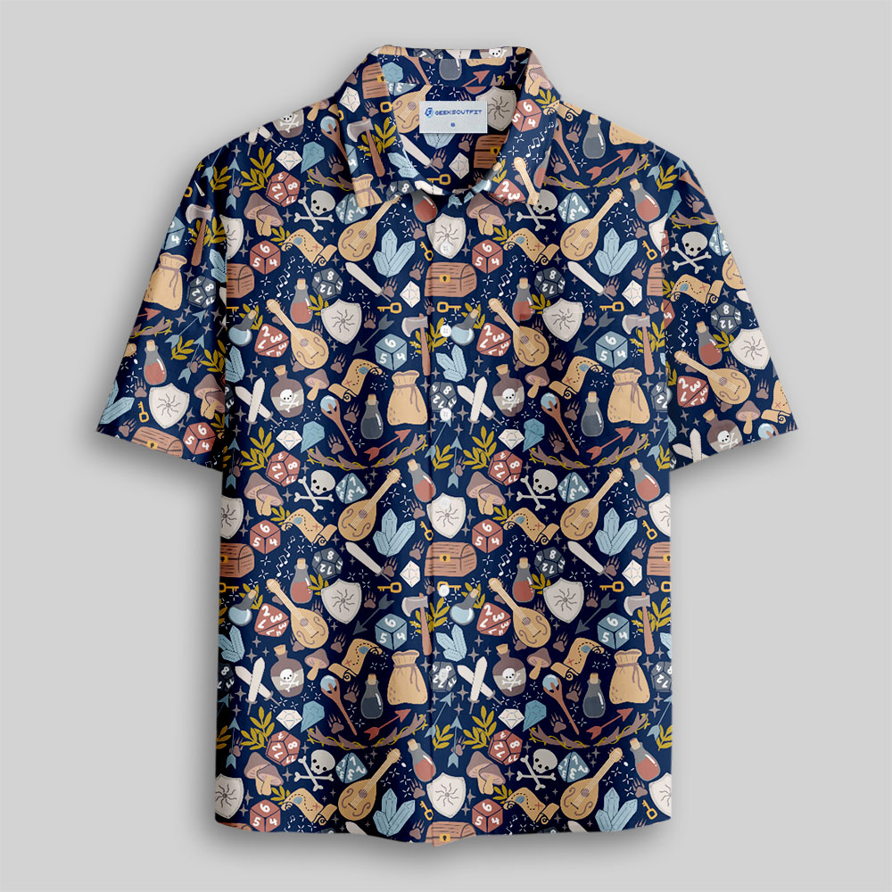 Questing Gear Button Up Pocket Shirt