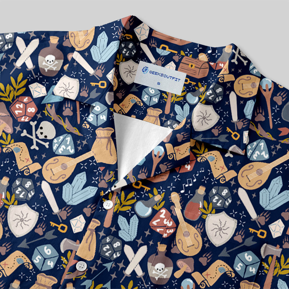 Questing Gear Button Up Pocket Shirt