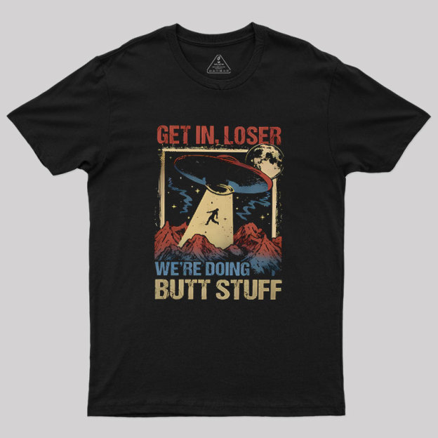 Glow In The Dark Alien UFO Geek T-Shirt