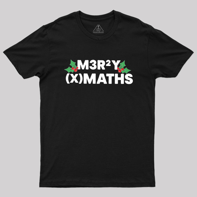 M3RRY (X)MATHS Geek T-Shirt