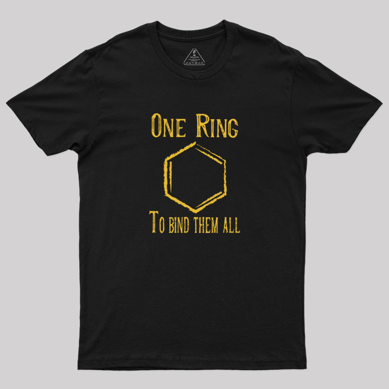 One Benzene Ring Geek T-Shirt
