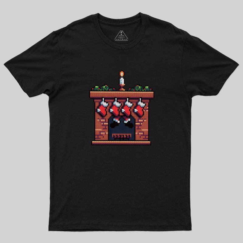 Santa Arrives Geek T-Shirt