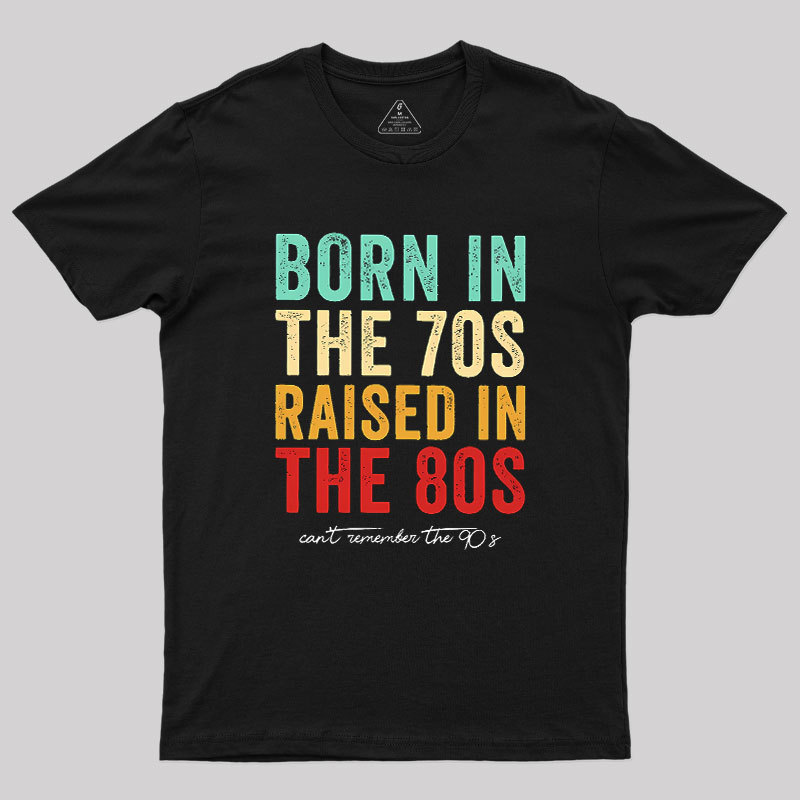 Raised In The 80s Geek T-Shirt