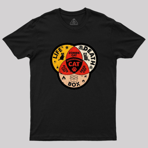 Science Physic Cat Geek T-Shirt