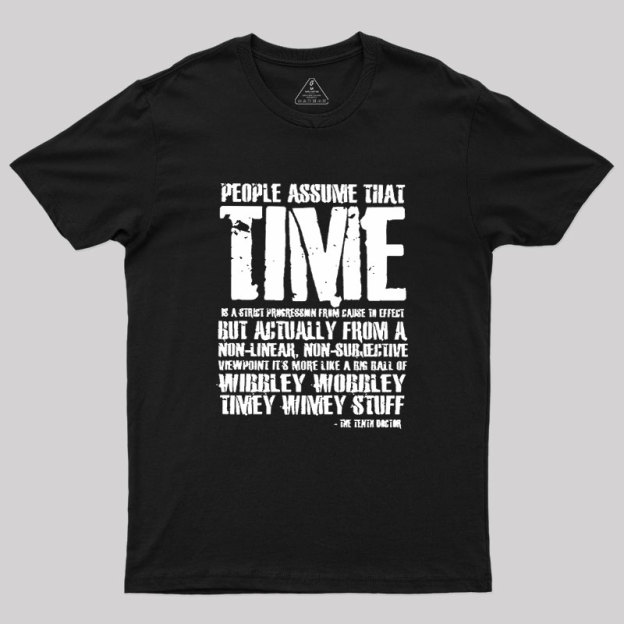 Wibley Wobbley Timey Wimey Geek T-Shirt