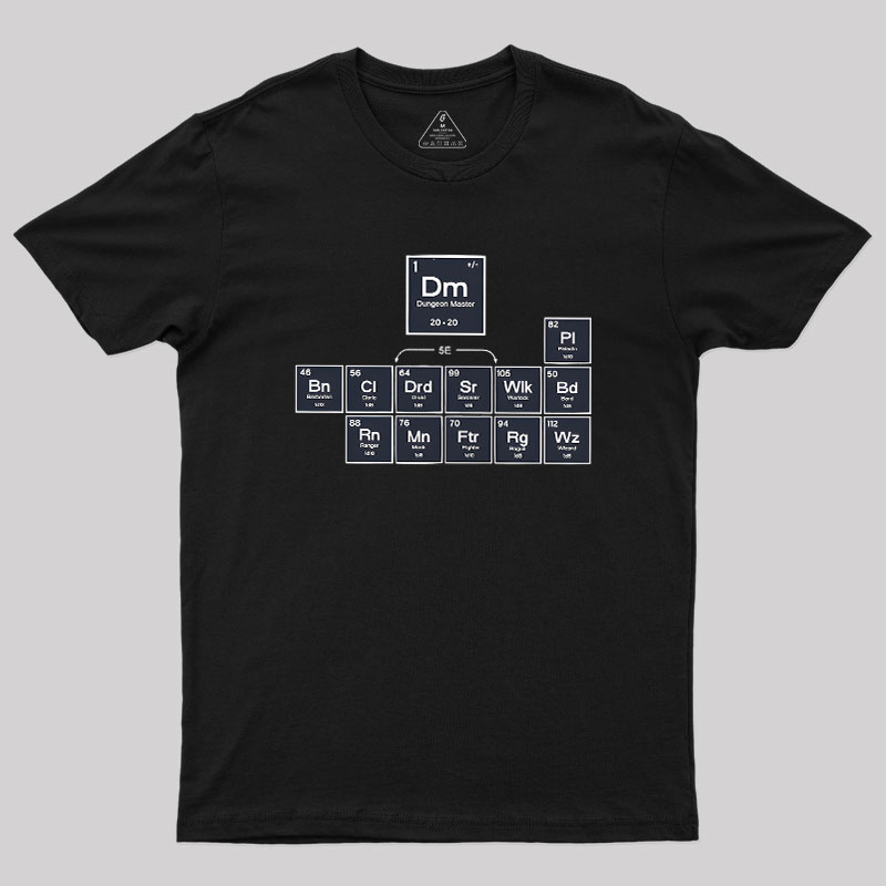 Periodic D&D Geek T-Shirt