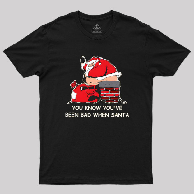 You Know You've Been Bad Geek T-Shirt