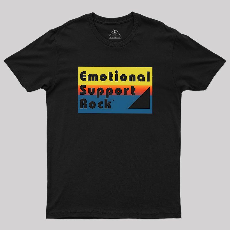 Emotional Support Rock Geek T-Shirt