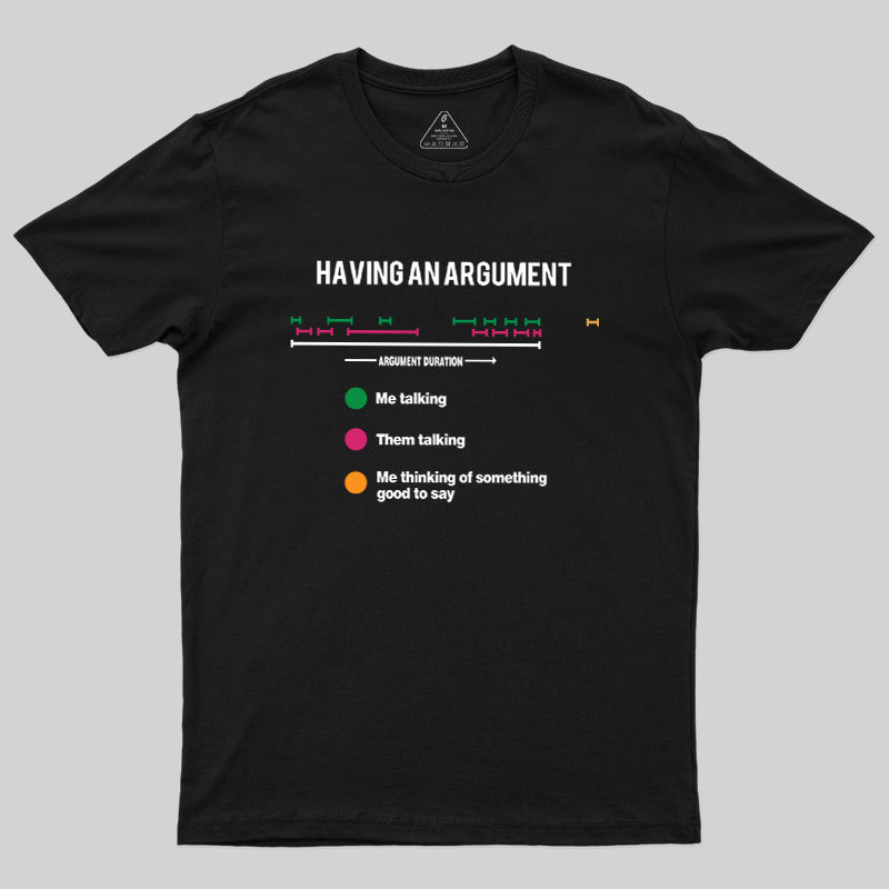 Have An Arguement Geek T-Shirt