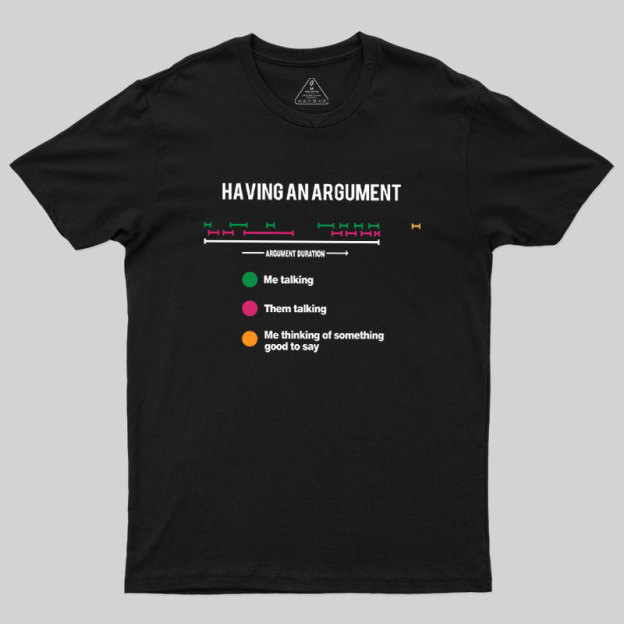 Have An Arguement Geek T-Shirt