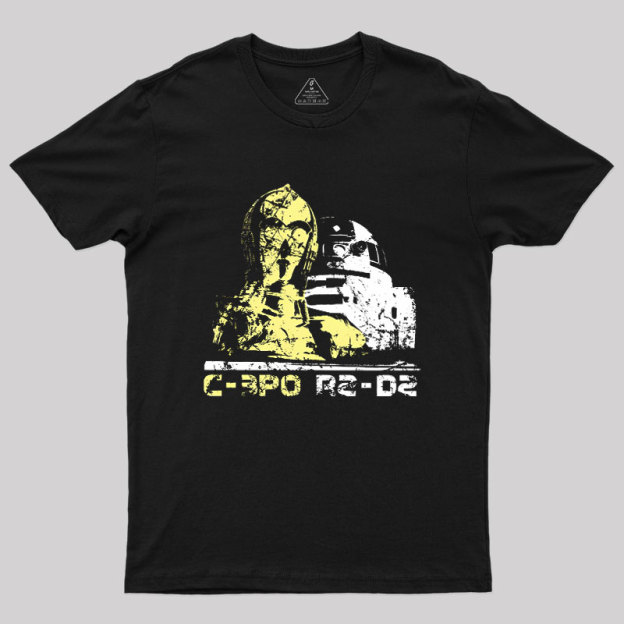 C-3po And R2D2 Geek T-Shirt