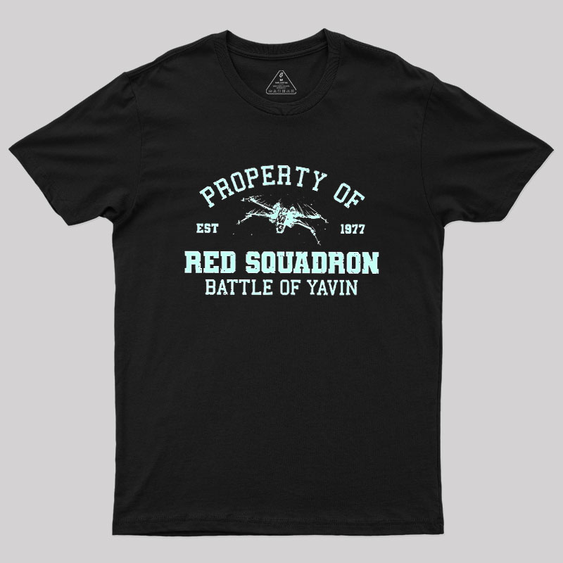 Property Of Red Squadron7 Geek T-Shirt