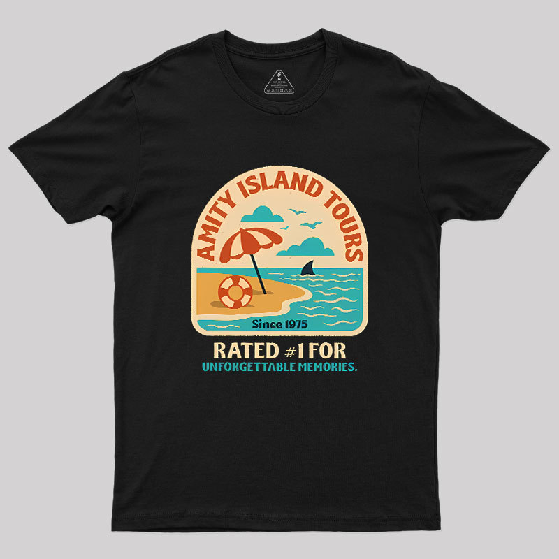 Amity Island Tours Geek T-Shirt