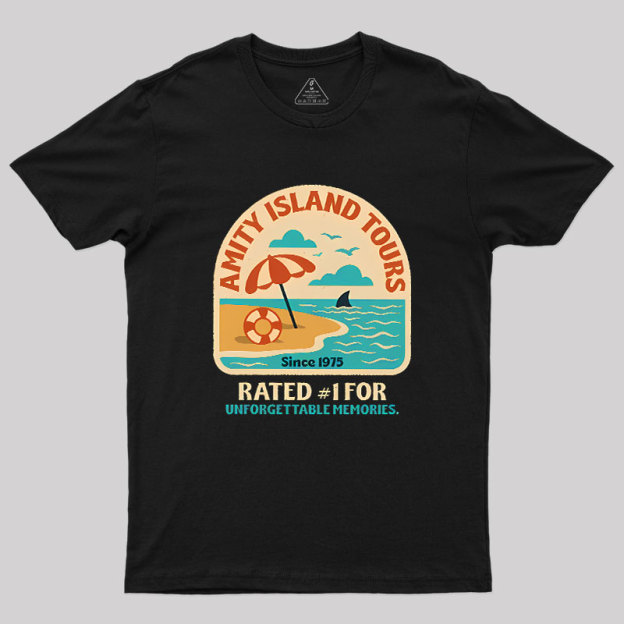 Amity Island Tours Geek T-Shirt