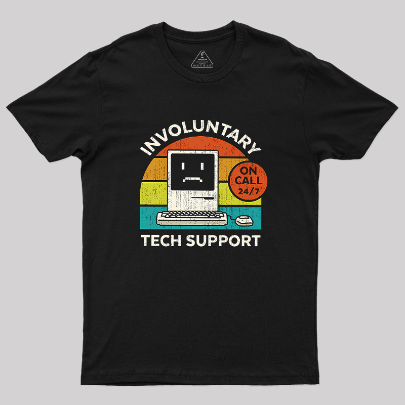 Involuntary Tech Support - Remix Geek T-Shirt