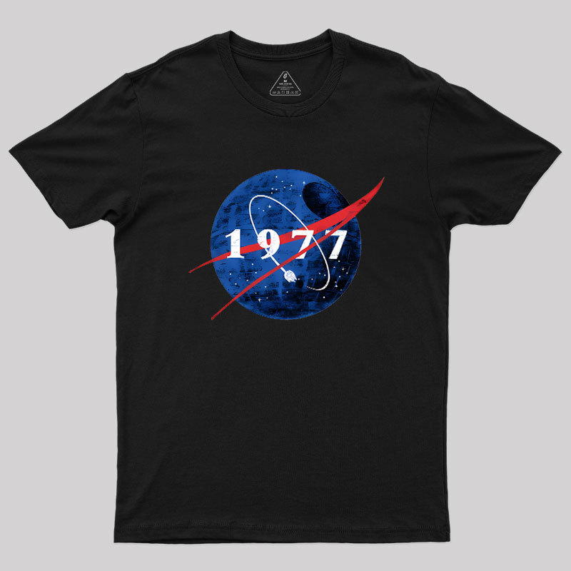 Space Force Origins 1977 Geek T-Shirt