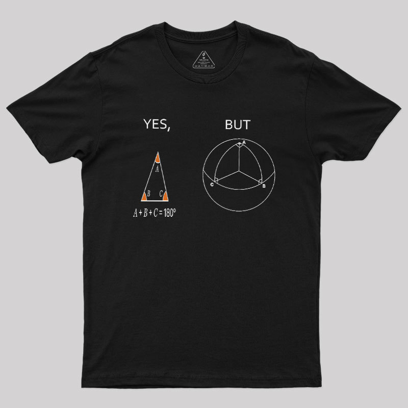 YES BUT Geek T-Shirt