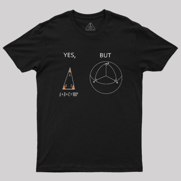 YES BUT Geek T-Shirt
