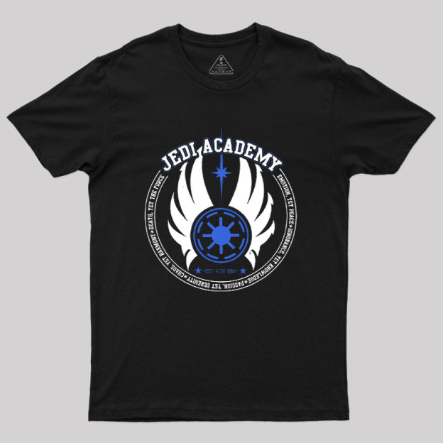 Jedi Academy Logo Est. 4000 BBY Geek T-Shirt
