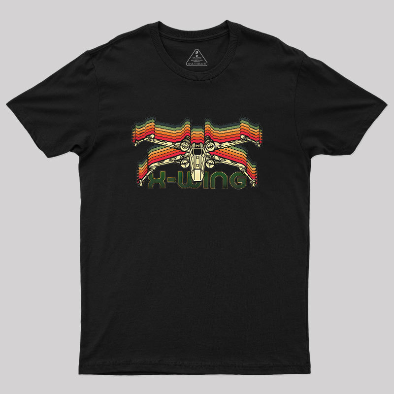 Vintage X Fighter Geek T-Shirt