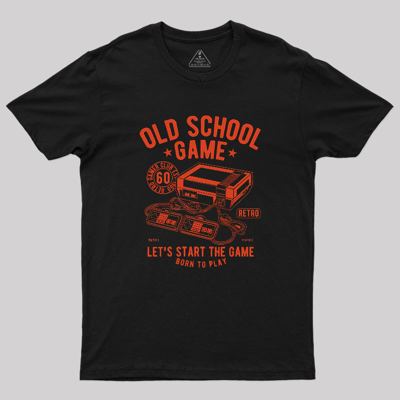 OLD SCHOOL GAME Geek T-Shirt