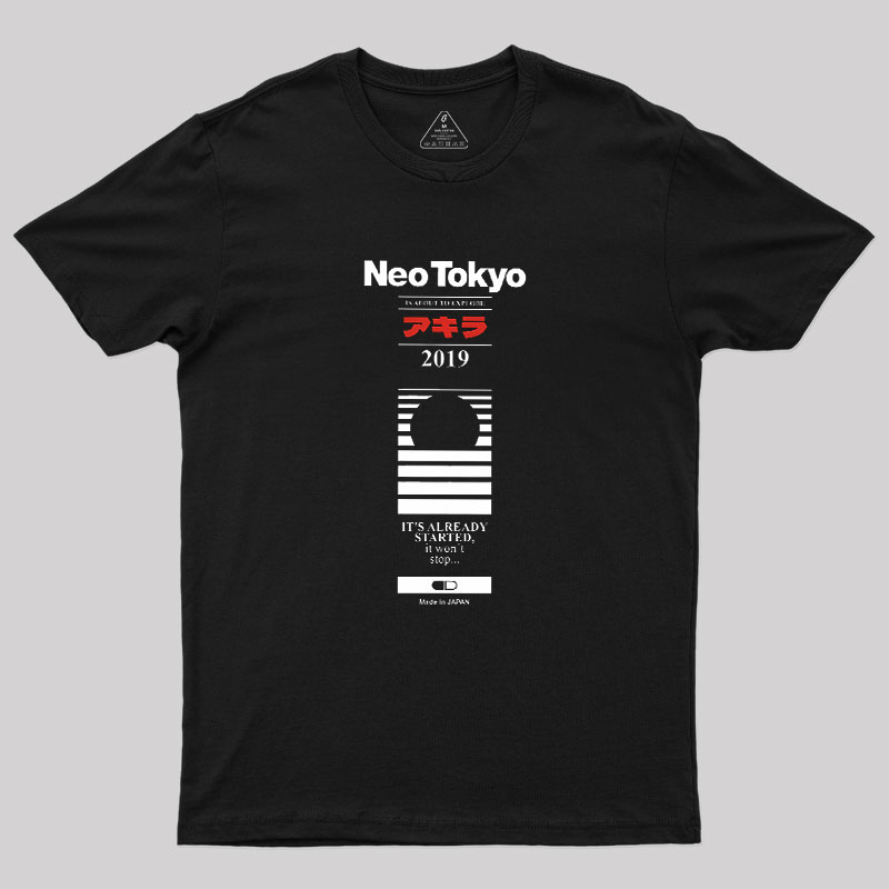 Neo Tokyo 2019 Geek T-Shirt