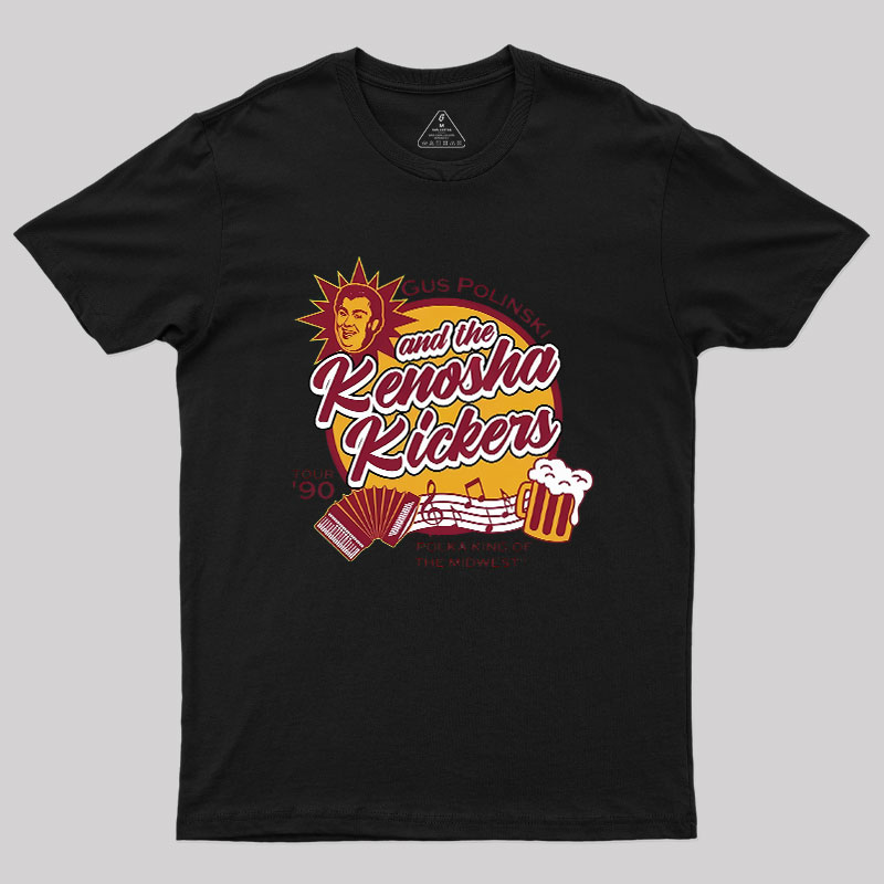 Kenosha Kickers Tour 90s Geek T-Shirt