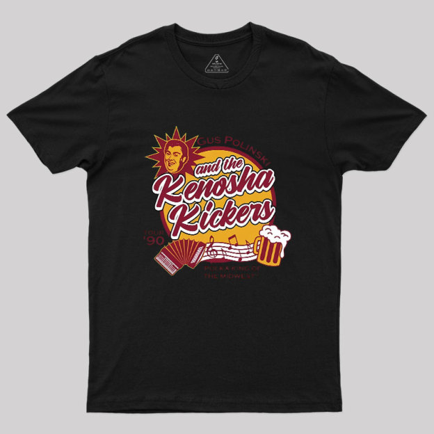 Kenosha Kickers Tour 90s Geek T-Shirt