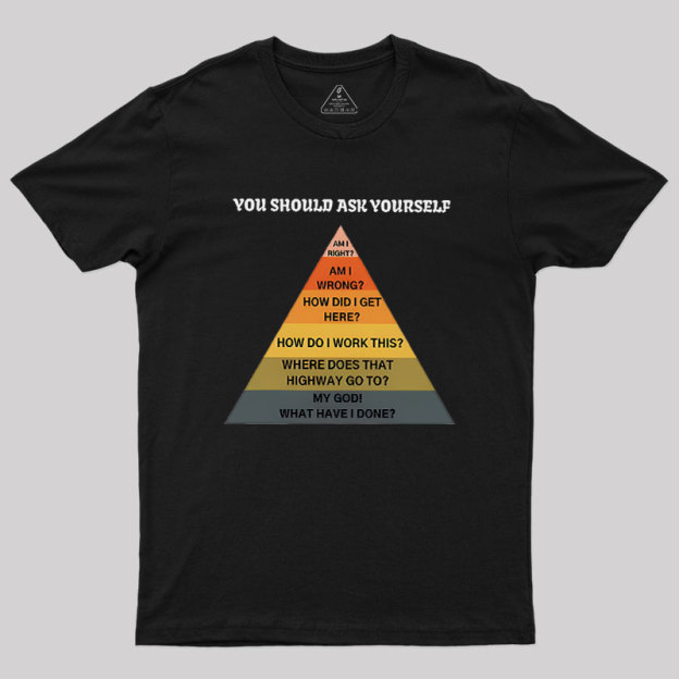 You Should Ask Yourself Geek T-Shirt