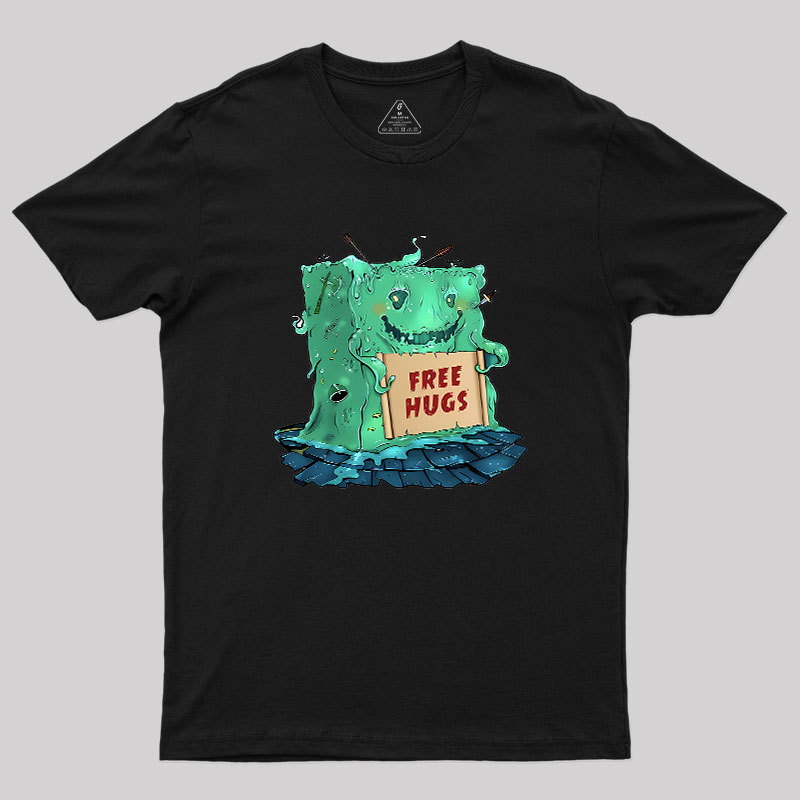 Gelatinous Cube free hugs Geek T-Shirt