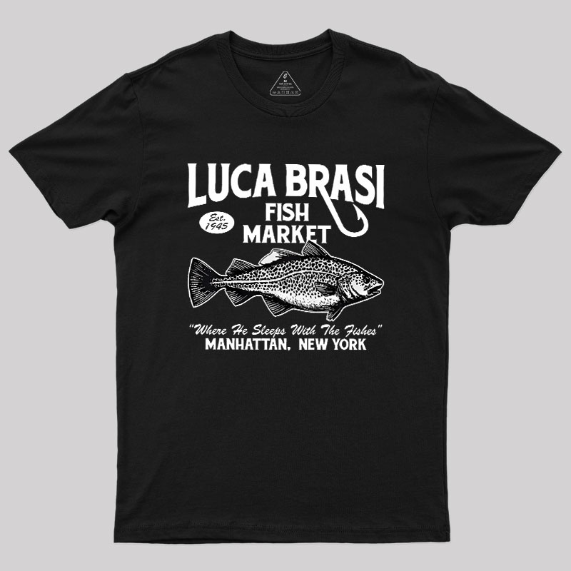 Luca Brasi Fishing Charters Geek T-Shirt