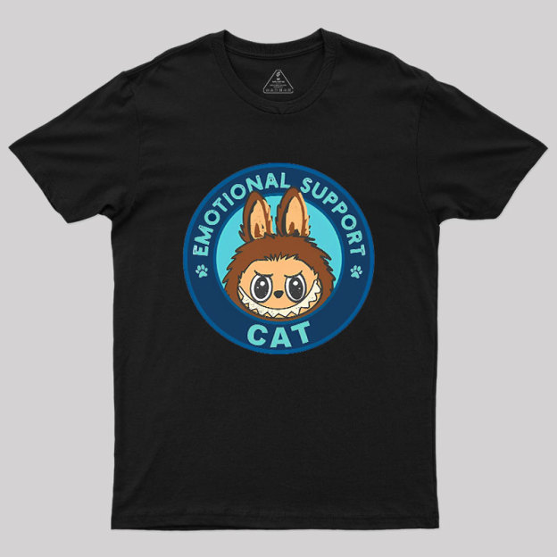 Emotional Support Cat Geek T-Shirt