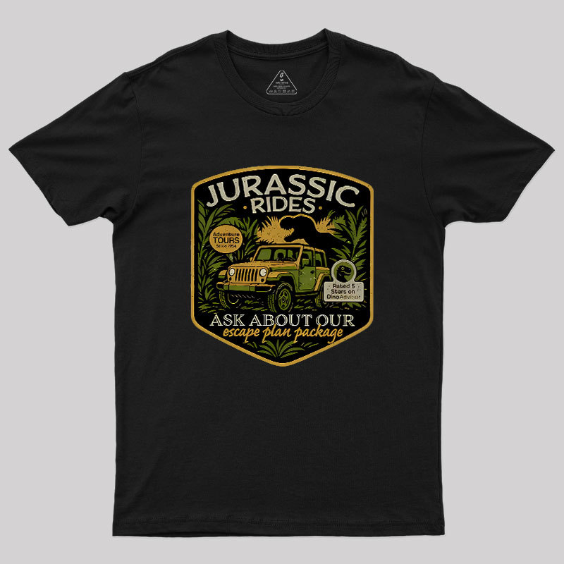 Jurassic Rides Geek T-Shirt