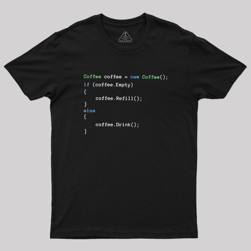 Coffee Coffee Geek T-Shirt