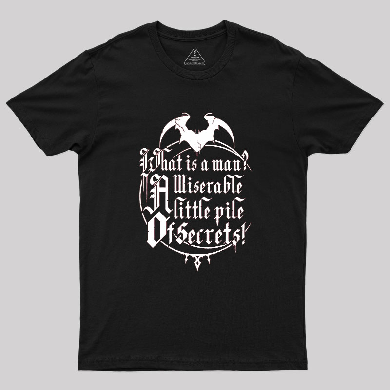 What Is A Man Geek T-Shirt