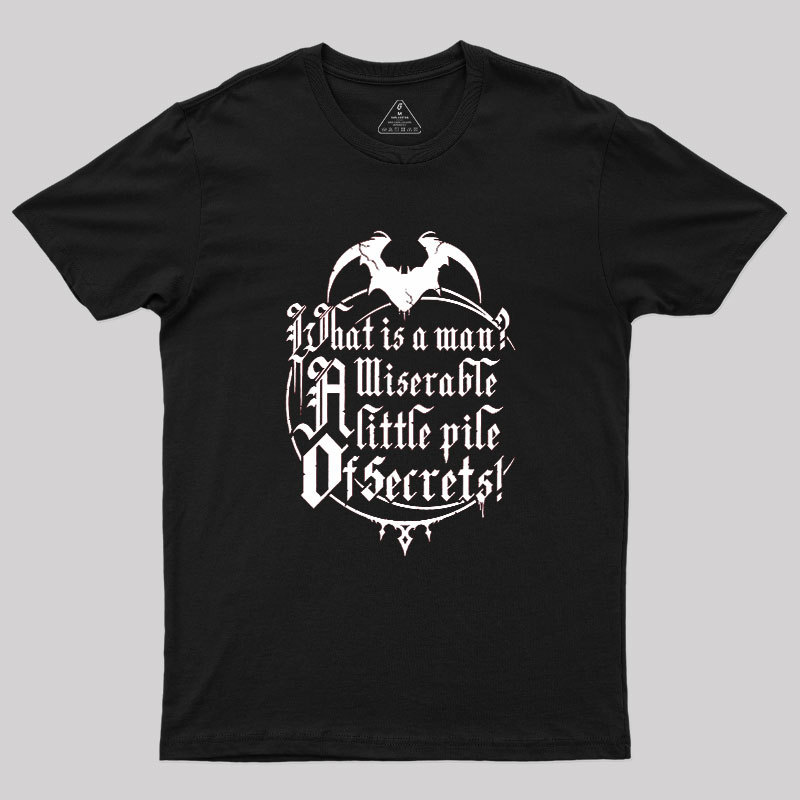What Is A Man Geek T-Shirt