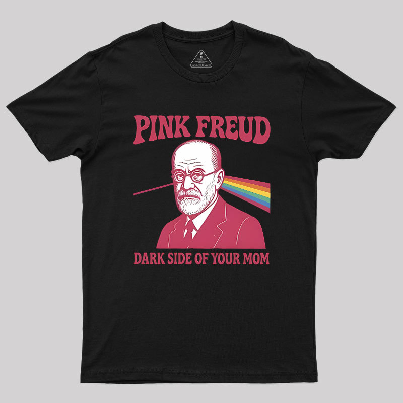 Pink Freud Geek T-Shirt