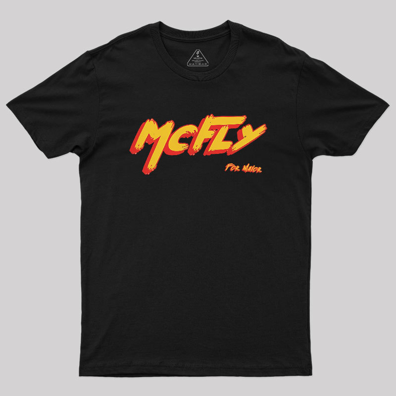 McFly For Mayor Geek T-Shirt