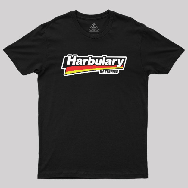 Harbulary Batteries Geek T-Shirt