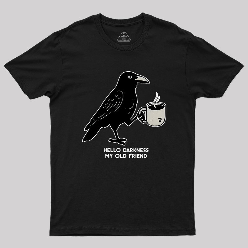 Raven Crow Coffee Geek T-Shirt