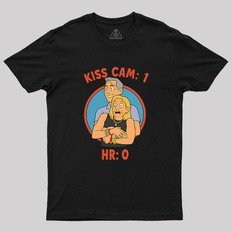 Caught On The Coldplay Kiss Cam Geek T-Shirt