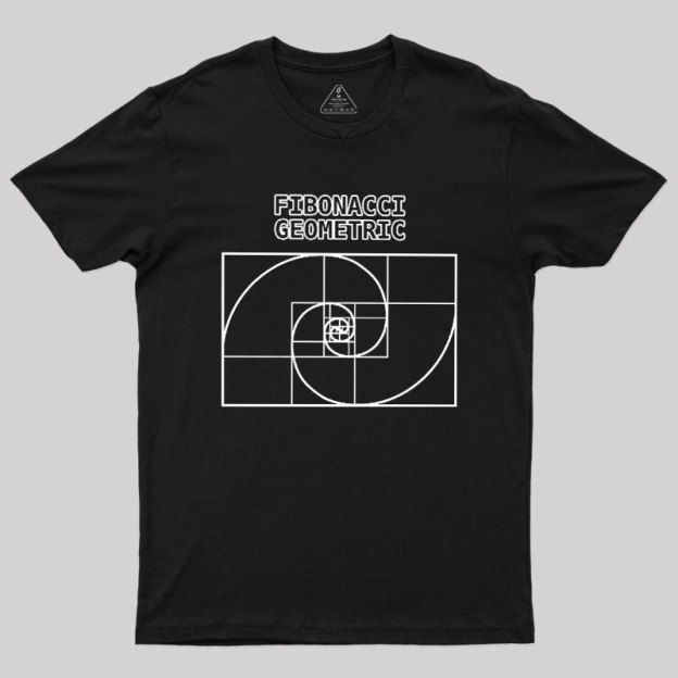 Fibonacci Geometric Geek T-Shirt