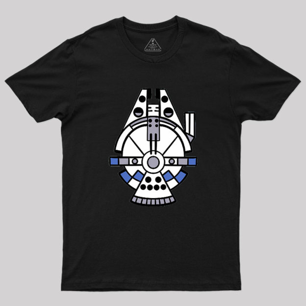 Cosmic Vessel Blueprint Geek T-Shirt