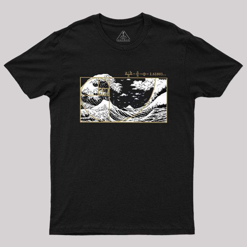 Golden Wave Geek T-Shirt