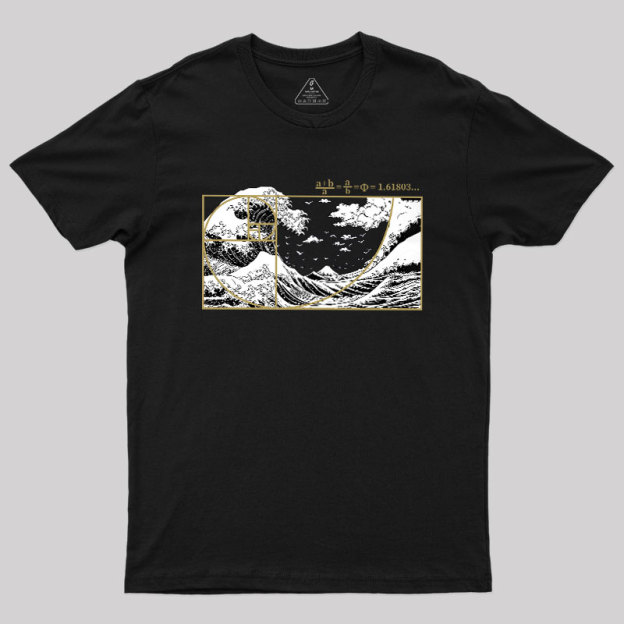 Golden Wave Geek T-Shirt