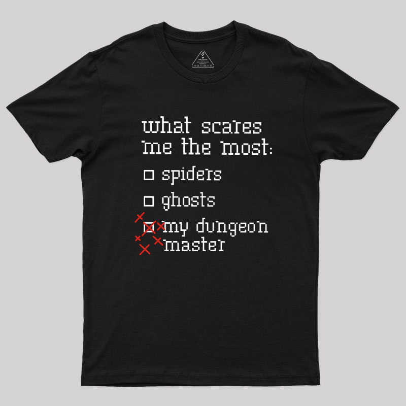 What Scares Me The Most Geek T-Shirt