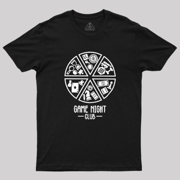 Game Night Club Geek T-Shirt