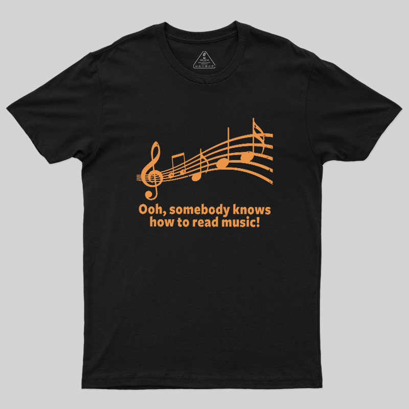 Funny Mocking Music Lover Slogan Geek T-Shirt